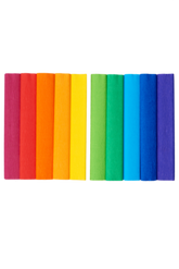 Creatinio-Papier TOP-2000 Regenbogen-Set mit 10 Rollen